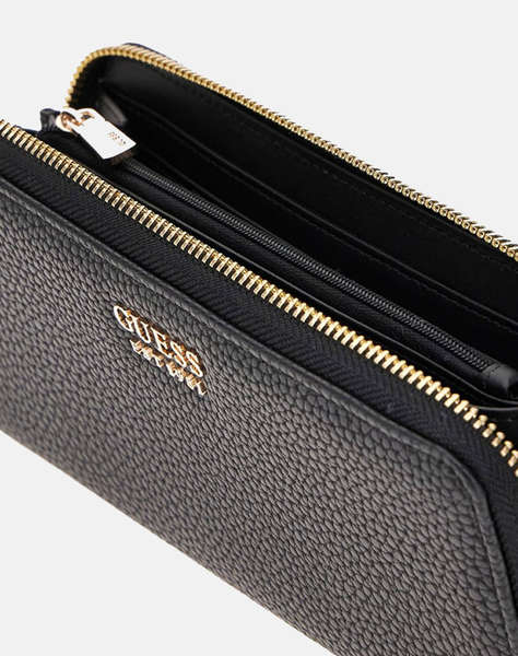 GUESS BRENTON SLG LRG ZIP AROUND ДАМСКИ ПОРТФЕЙЛ(Размери: 20.5 x 10.5 x 2.5см.)