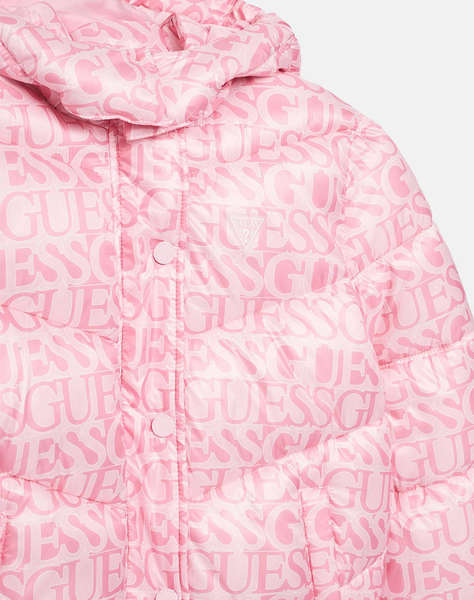 GUESS PADDED HOODED LS JACKET ДЕТСКО ЯКЕ GIRL