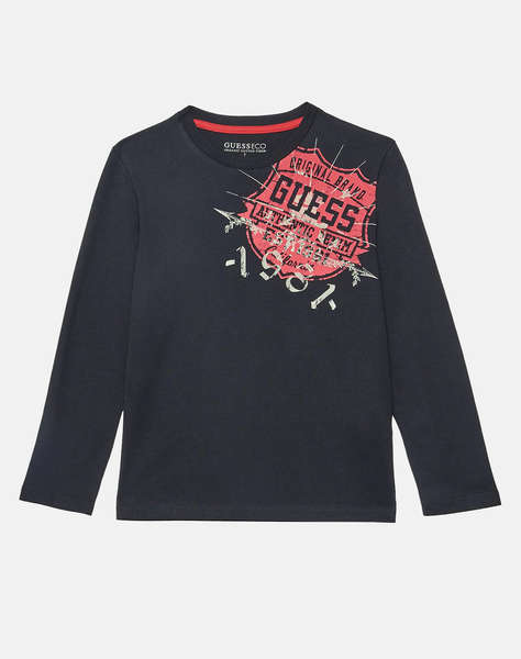 GUESS LS T-SHIRT ДЕТСКА БЛУЗА BOY