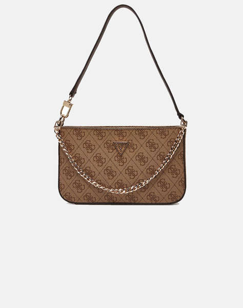 GUESS NOELLE II MINI TP ZP SHLDR BAG ДАМСКА ЧАНТА (Размери: 22 x 13 x 4см.)