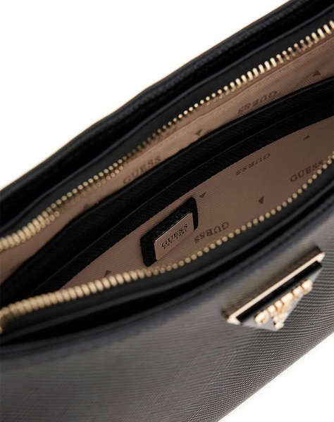 GUESS NOELLE II TOP ZIP SHOULDER BAG ДАМСКА ЧАНТА (Размери: 29 x 18 x 6см.)