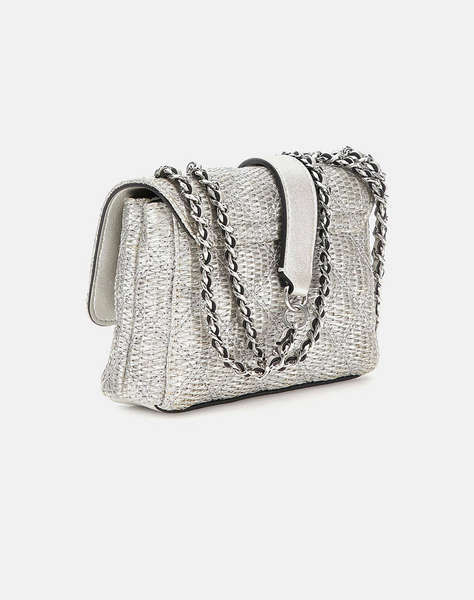 GUESS GIULLY II MINI 2 COMP CVRT FLP ДАМСКА ЧАНТА (Размери:18 x 12 x 6см.)