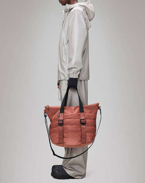 RAINS Puffer Mix Tote Bag Mini W3 (Размери: 39 x 16 x 42 см.)
