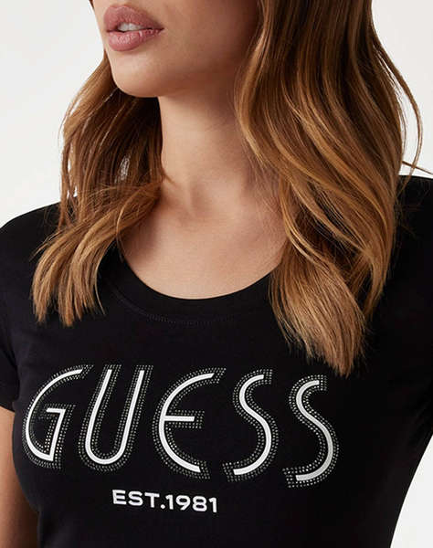 GUESS CN SS GUESS LOGO TEE ДАМСКА ТЕНИСКА