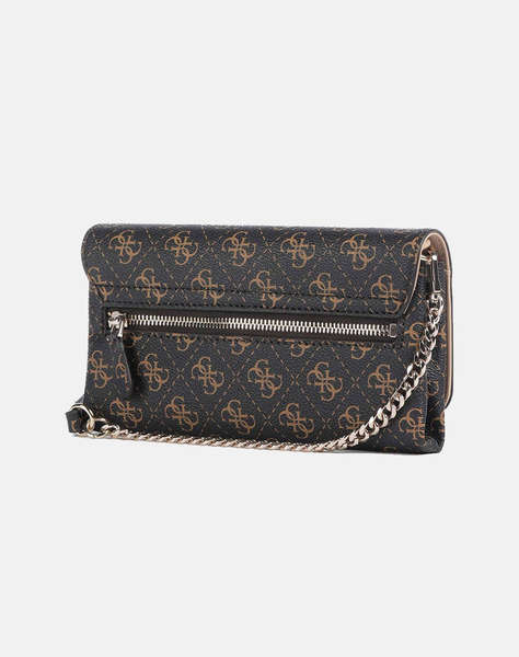 GUESS NOELLE II XBODY FLAP ORGANIZER ДАМСКА ЧАНТА (Размери: 21 x 11 x 3.5см.)