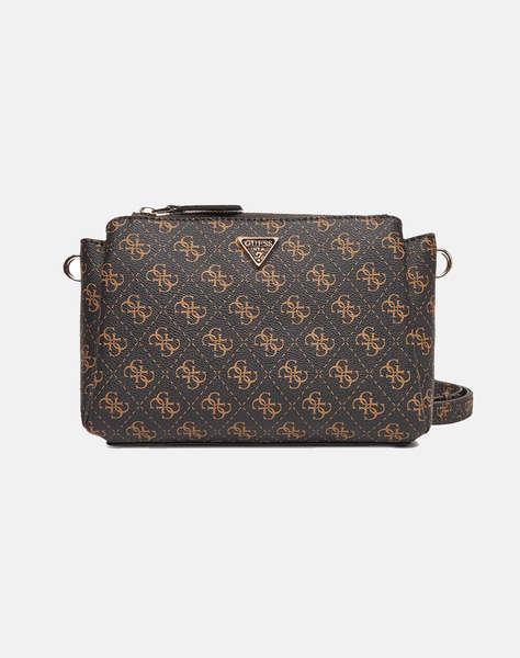 GUESS NOELLE II TRI COMP CROSSBODY ДАМСКА ЧАНТА (Размери: 26 x 18.5 x 7.5см.)