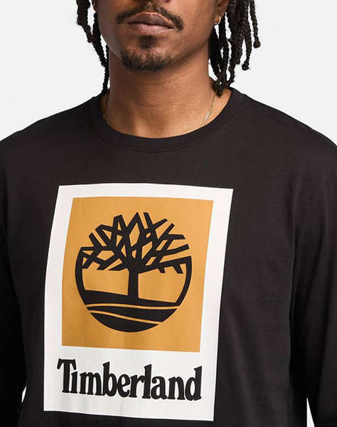 TIMBERLAND STACK LOGO Colored Long Sleeve Tee