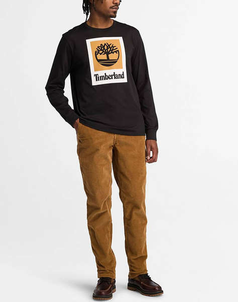 TIMBERLAND STACK LOGO Colored Long Sleeve Tee