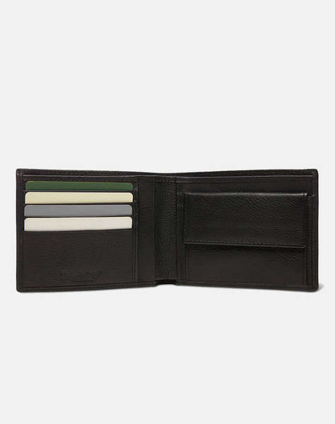 TIMBERLAND KENNEBUNK Kennebunk Leather Large Bi-Fold Wallet (Размери: 13 x 9.6см.)