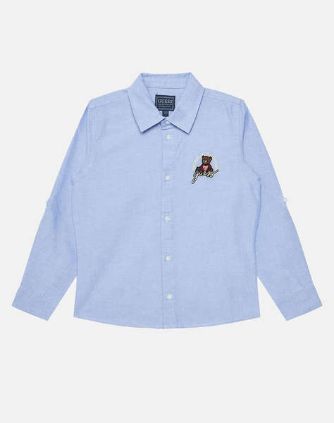 GUESS OXFORD ADJ. LS SHIRT INDIA ДЕТСКА BOY