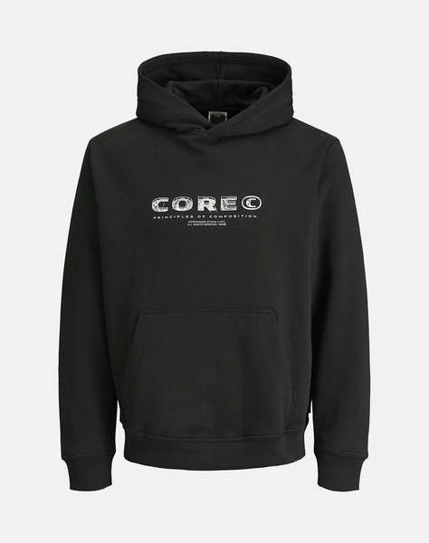 JACK&JONES JCOSTANCE TEXT PRINT SWEAT HOOD