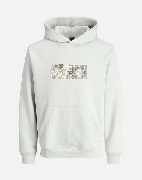 JACK&JONES JCOSTANCE TEXT PRINT SWEAT HOOD