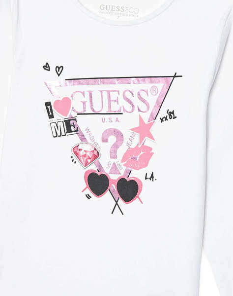 GUESS LS T-SHIRT ДЕТСКА БЛУЗА GIRL