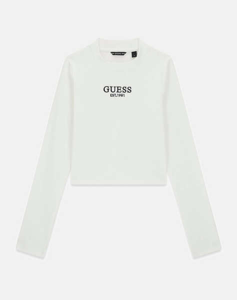 GUESS STRETCH RIB LS T-SHIRT INDIA CHILDREN GIRL