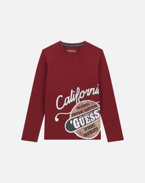 GUESS LS T-SHIRT ДЕТСКА БЛУЗА BOY
