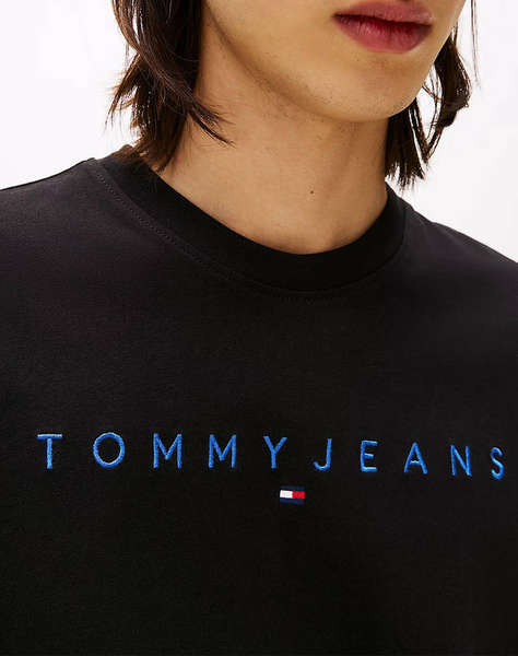TOMMY JEANS TJM REG LINEAR LOGO TEE EXT