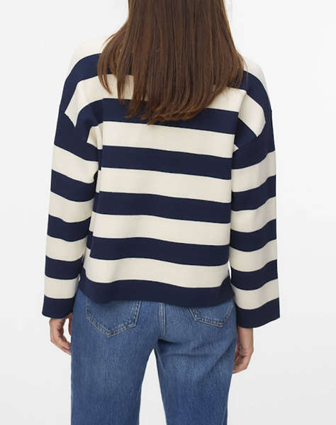 VERO MODA VMSILJE LS O-NECK BOXY PULLOVER NOOS