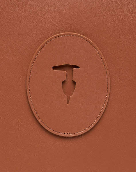 TRUSSARDI BAG -SOCIETY BORSA TOTE LARGE IN VITELLO (Размери: 37 x 30 x 11см.)