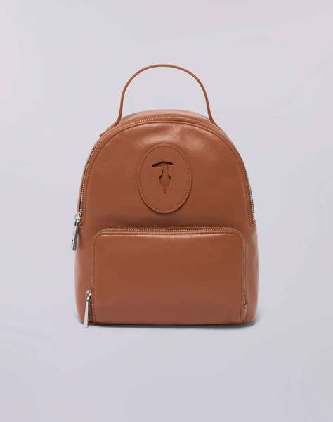 TRUSSARDI SOCIETY BACKPACK SM - CALF LEATHER (Размери: 25 x 21 x 10см.)