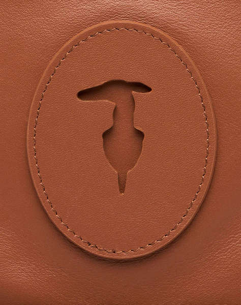 TRUSSARDI SOCIETY BACKPACK SM - CALF LEATHER (Размери: 25 x 21 x 10см.)