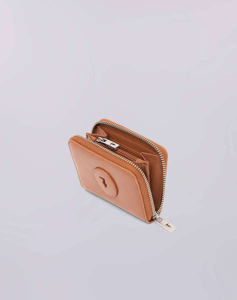 TRUSSARDI SOCIETY ZIP AROUND WALLET MD - CALF LEATHER (Размери: 11 x 9см.)