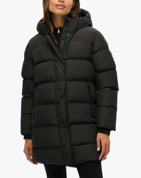 SUPERDRY D1 SDSW HOODED SPORTS PUFFER MID JKT ДАМСКО ЯКЕ