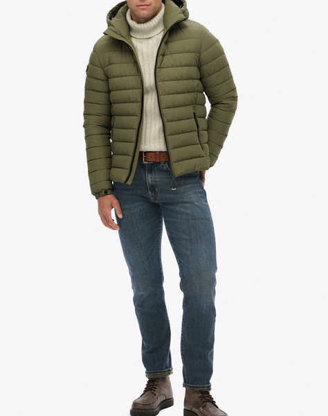 SUPERDRY D1 SDSW HOODED FUJI PADDED JACKET МЪЖКИ ЕЛЕК