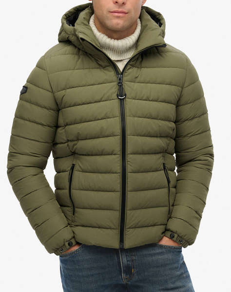 SUPERDRY D1 SDSW HOODED FUJI PADDED JACKET МЪЖКИ ЕЛЕК