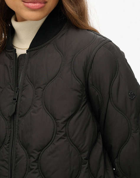 SUPERDRY D1 STUD LONG QUILTED LINER JACKET ДАМСКО ЯКЕ