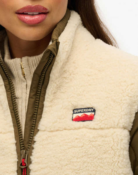 SUPERDRY D1 OVIN FLEECE HYBRID JACKET ДАМСКО ЯКЕ