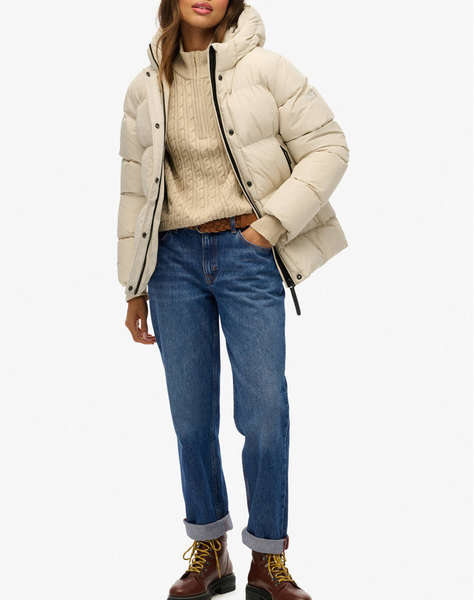 SUPERDRY D1 SDSW HOODED 5 BAFFLE SPORTS PUFFER ДАМСКО ЯКЕ