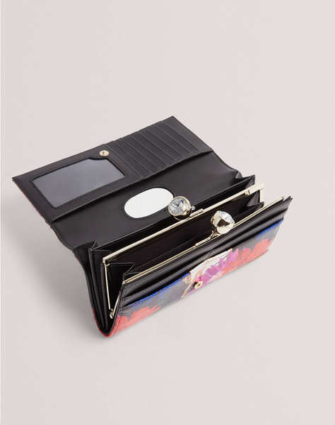 TED BAKER AMALIAH Printed Rose Detail Bobble Purse (Размери: 19 x 10 x 4см.)