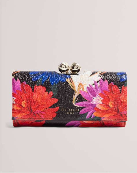 TED BAKER AMALIAH Printed Rose Detail Bobble Purse (Размери: 19 x 10 x 4см.)