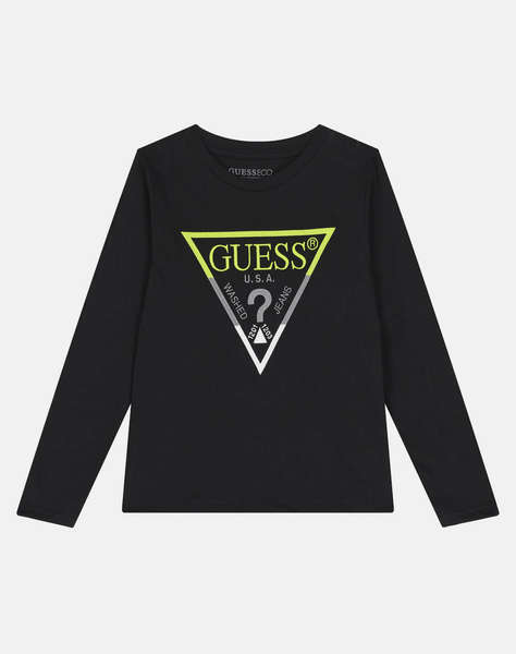 GUESS LS T-SHIRT ДЕТСКА БЛУЗА BOY