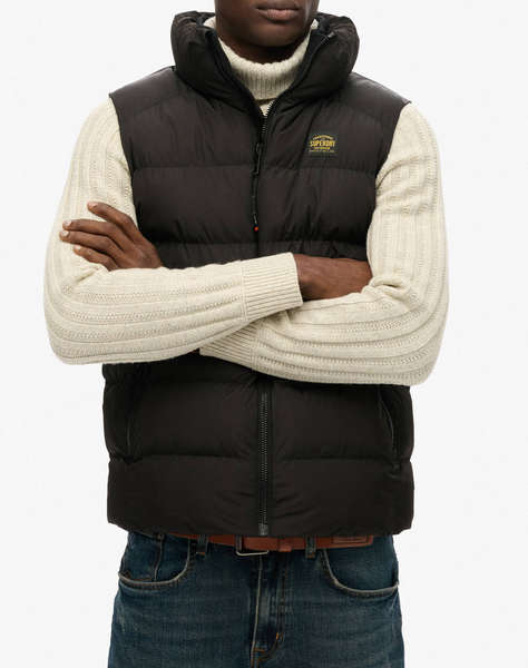 SUPERDRY D1 SDSW SPORTS PUFFER GILET МЪЖКИ ЕЛЕК