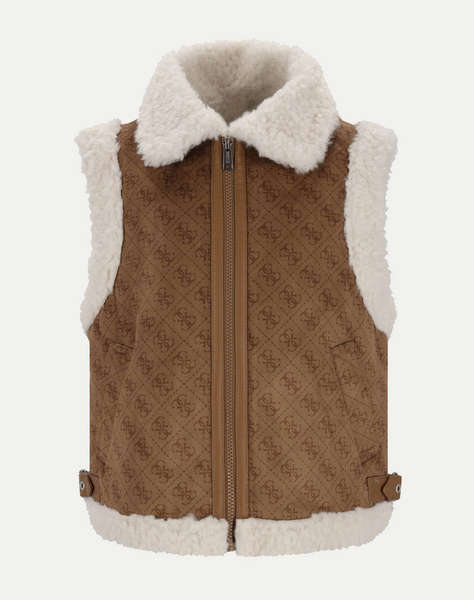 GUESS FAUX SUEDE SL VEST ДЕТСКО ЯКЕGIRL
