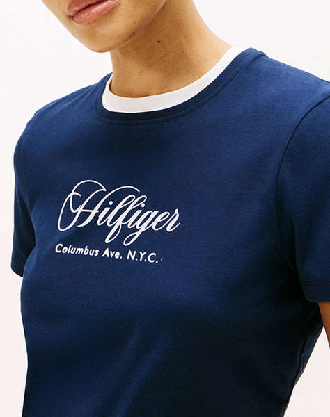 TOMMY HILFIGER SCRIPT REG C-NK SS TEE
