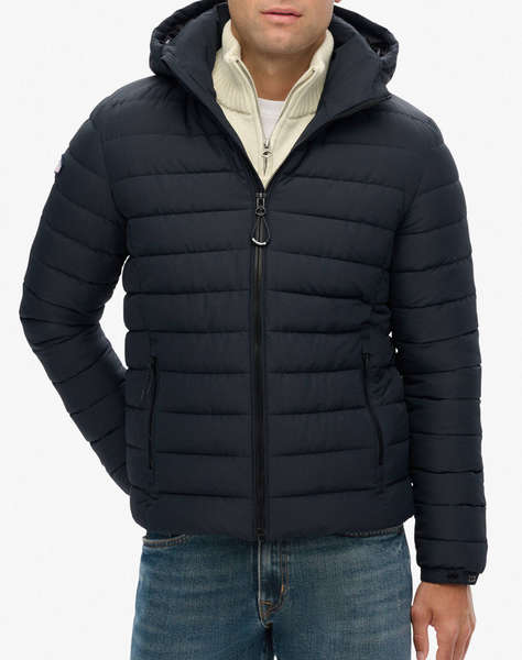 SUPERDRY D1 SDSW HOODED FUJI PADDED JACKET МЪЖКИ ЕЛЕК