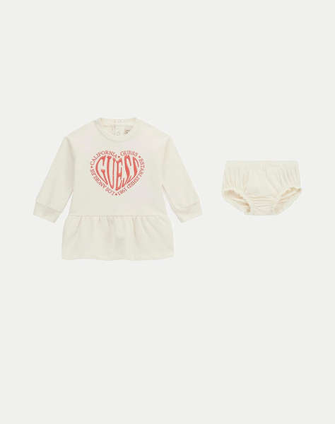 GUESS SET LS ACTIVE DRESS+PANTIES DRESS CHILDREN GIRL