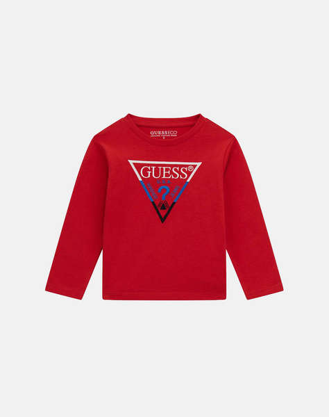 GUESS LS T-SHIRT ДЕТСКА БЛУЗА BOY