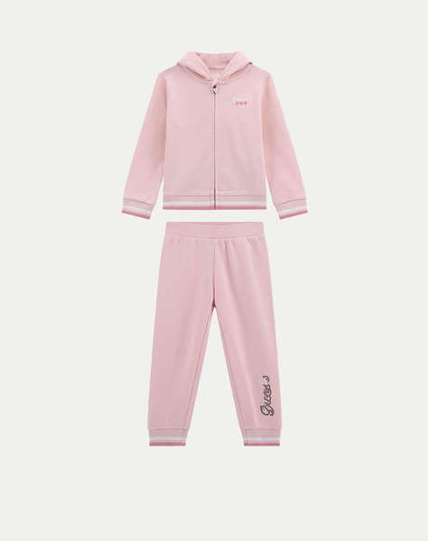 GUESS SET HOODED LS ACTIVE TOP+PANTS SET CHILDREN GIRL