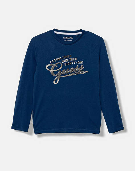 GUESS LS T-SHIRT ДЕТСКА БЛУЗА BOY