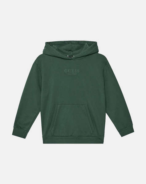GUESS OVERSIZE HOODED LS ACTIVE TOP ДЕТСКИ СУИТШЪР BOY