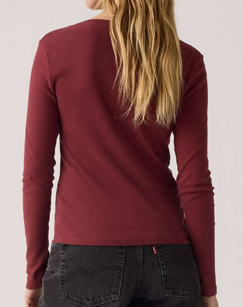 LEVIS ESSENTIAL HM LS VNECK