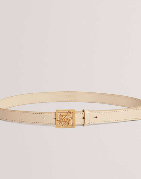 TED BAKER SCRIPTT TB Script Leather Belt