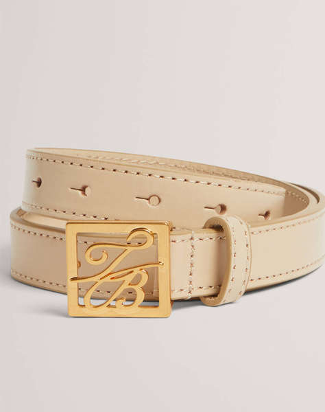 TED BAKER SCRIPTT TB Script Leather Belt