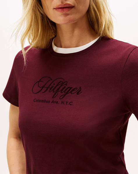 TOMMY HILFIGER SCRIPT REG C-NK SS TEE