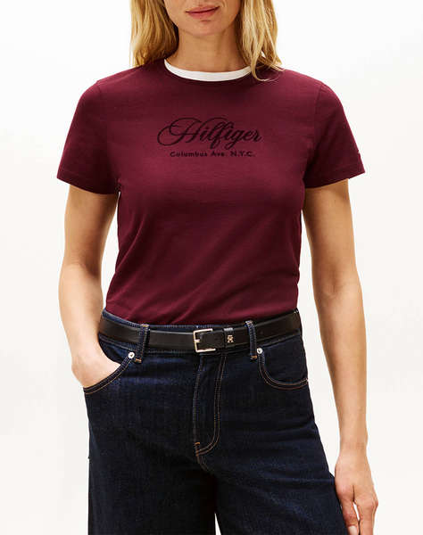 TOMMY HILFIGER SCRIPT REG C-NK SS TEE