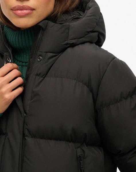 SUPERDRY D1 SDSW HOODED 5 BAFFLE SPORTS PUFFER ДАМСКО ЯКЕ