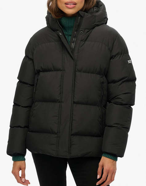 SUPERDRY D1 SDSW HOODED 5 BAFFLE SPORTS PUFFER ДАМСКО ЯКЕ